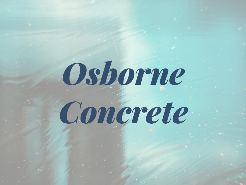 Osborne Concrete