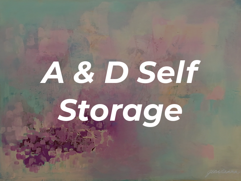 A & D Self Storage