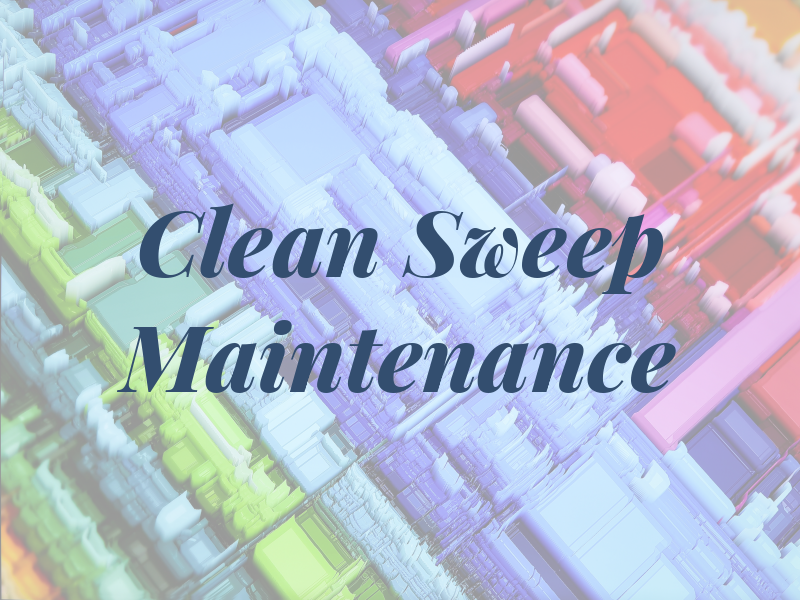 A Clean Sweep Maintenance Co.