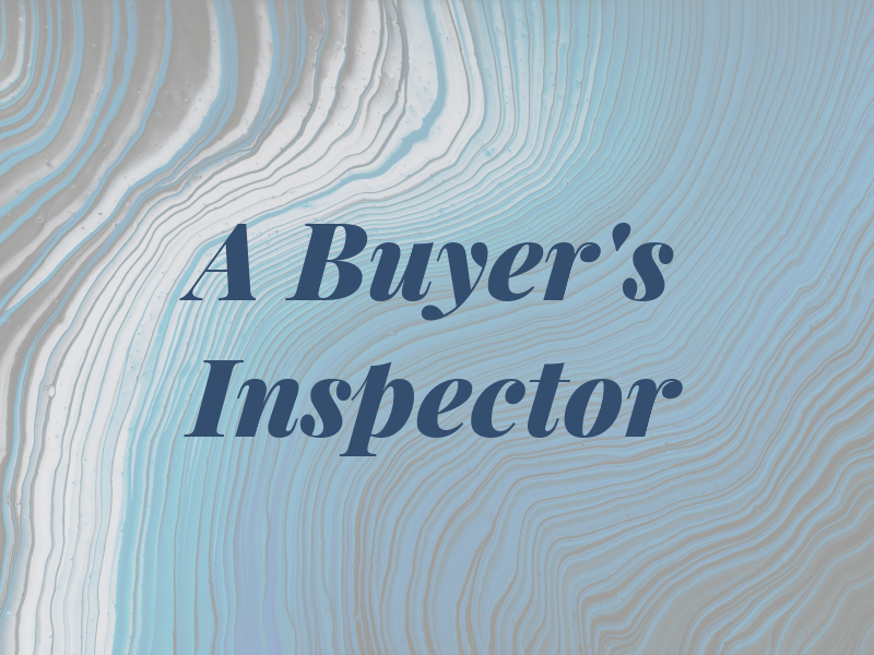 A Buyer's Inspector