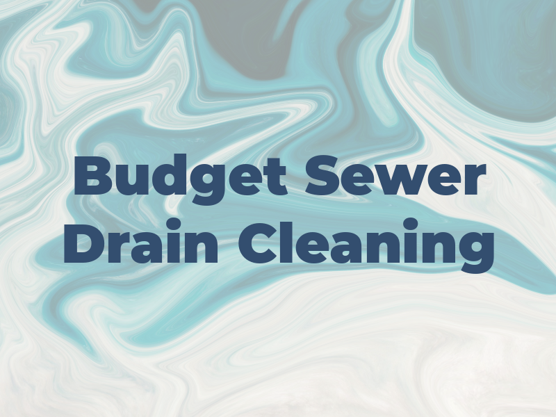 A Budget Sewer & Drain Cleaning