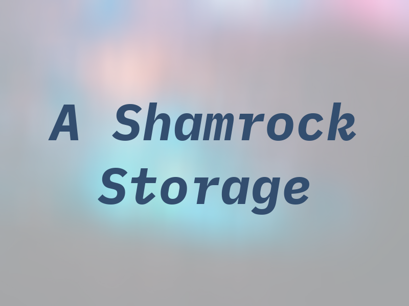 A Shamrock Storage