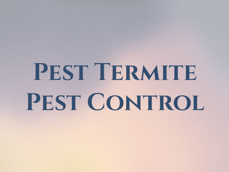 A Pest Pro Termite & Pest Control