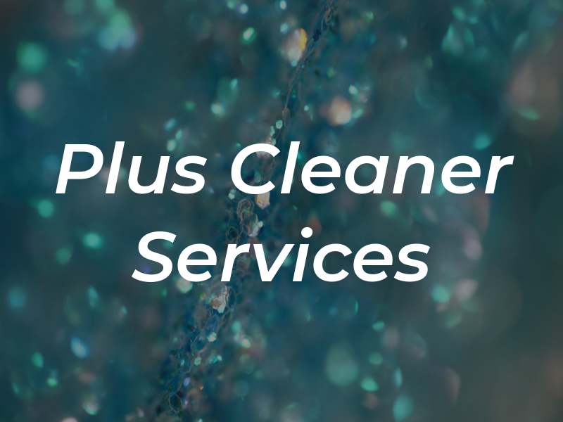 A Plus Cleaner Services
