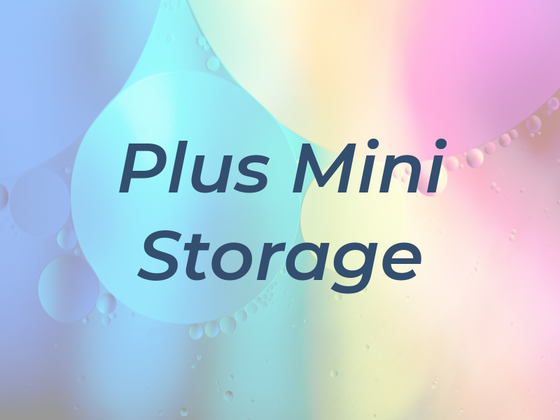 A Plus Mini Storage