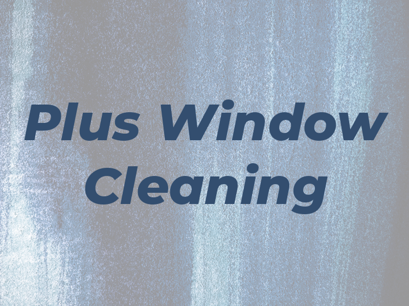 A Plus Window Cleaning