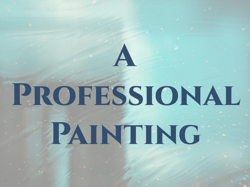 A Professional Painting