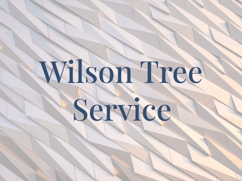 A Wilson Tree Service