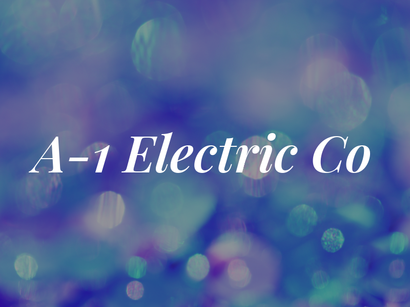A-1 Electric Co