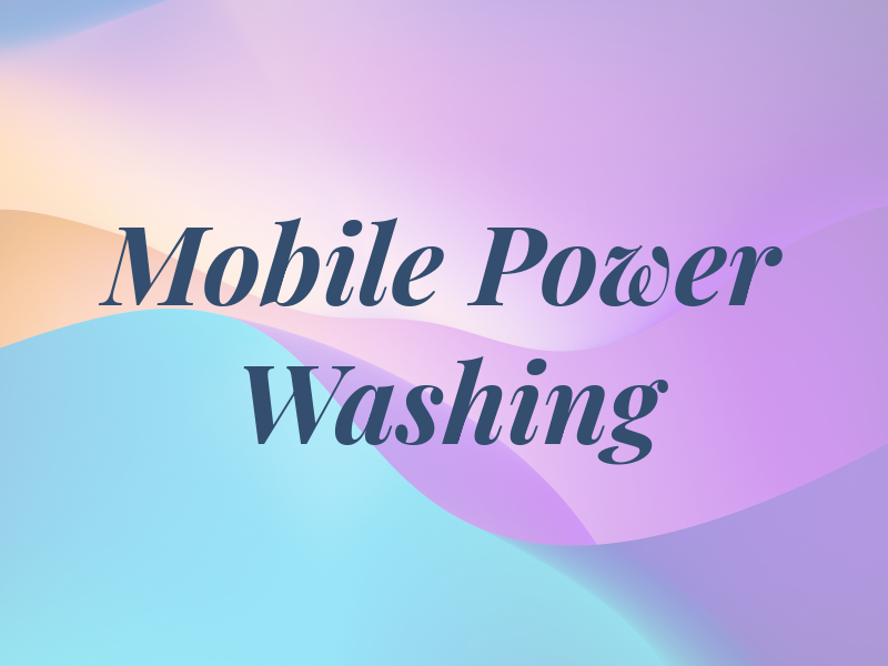 A1 Mobile Power Washing