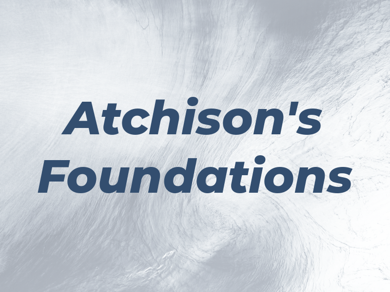 Atchison's Foundations