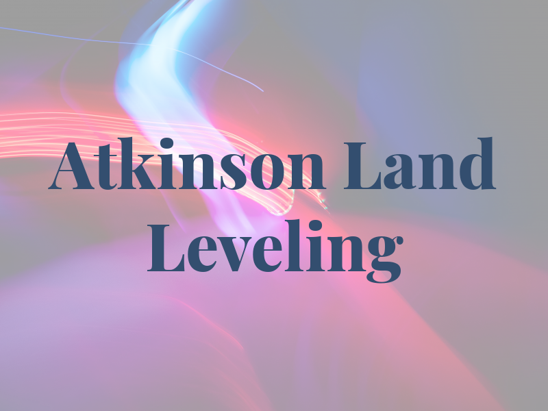 Atkinson Land Leveling