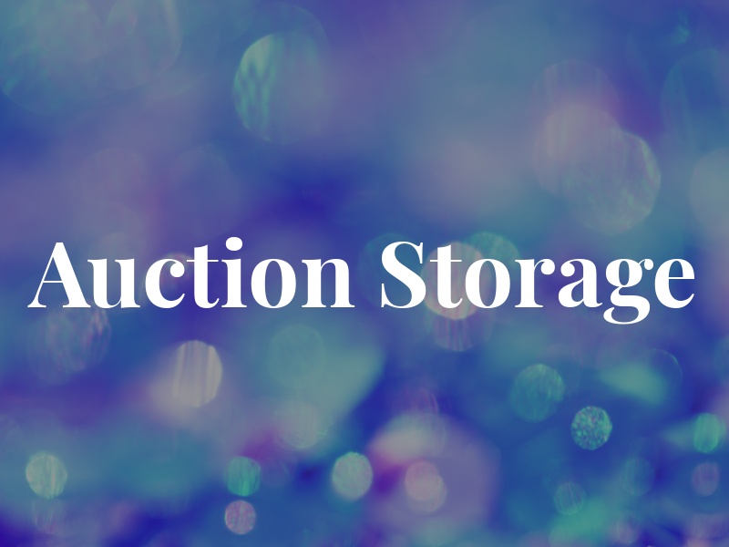 Auction Storage