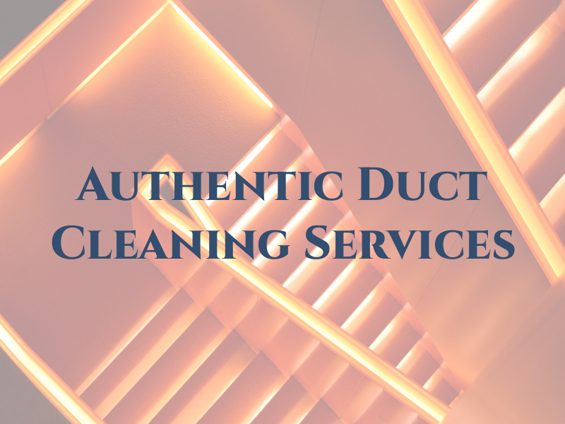 Authentic Air Duct Cleaning Services