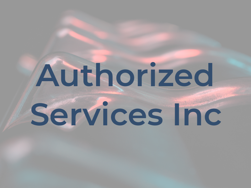 Authorized Services Inc