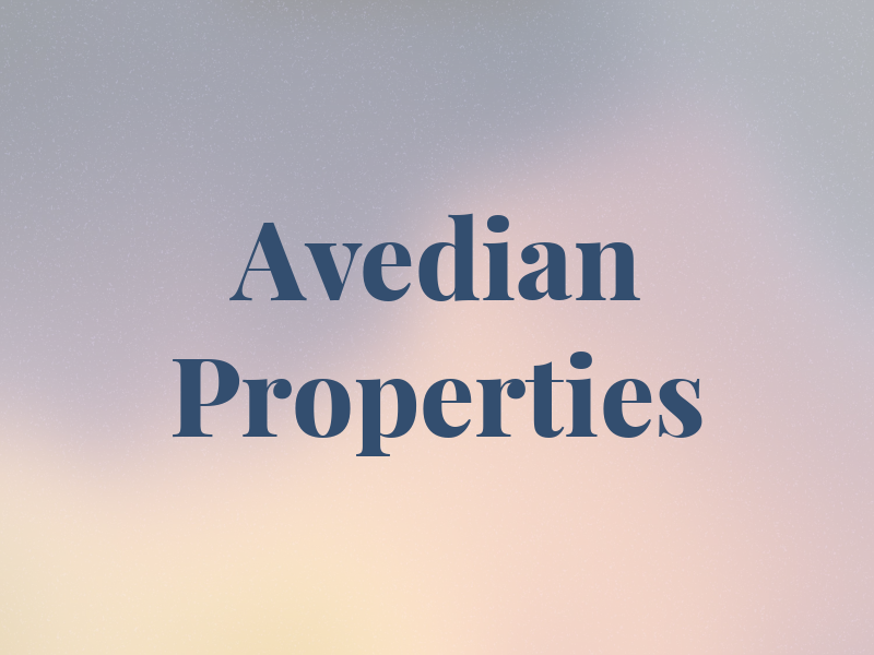 Avedian Properties