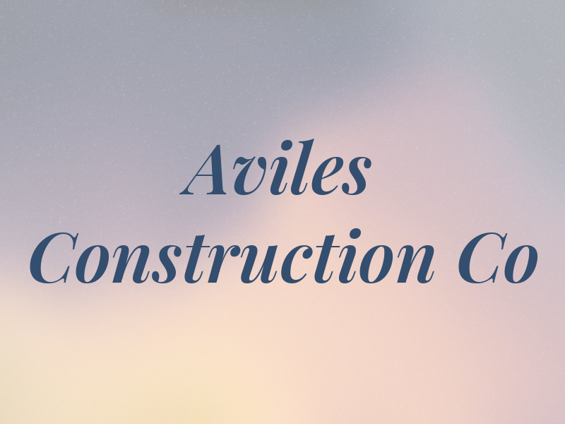 Aviles Construction Co