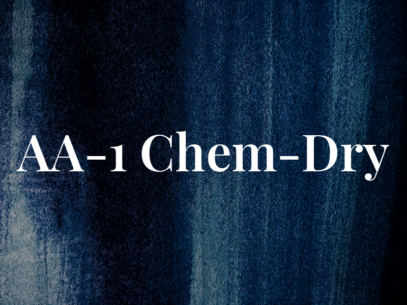 AA-1 Chem-Dry
