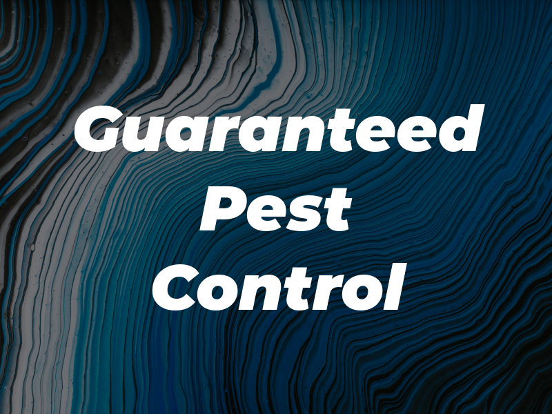 AAA Guaranteed Pest Control