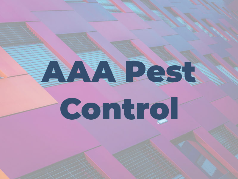 AAA Pest Control