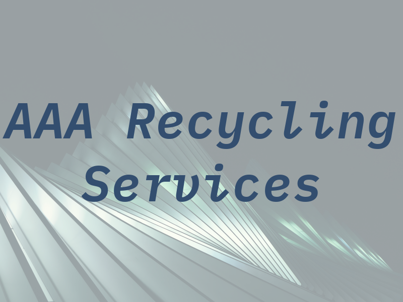 AAA Recycling Services