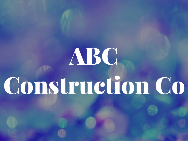 ABC Construction Co