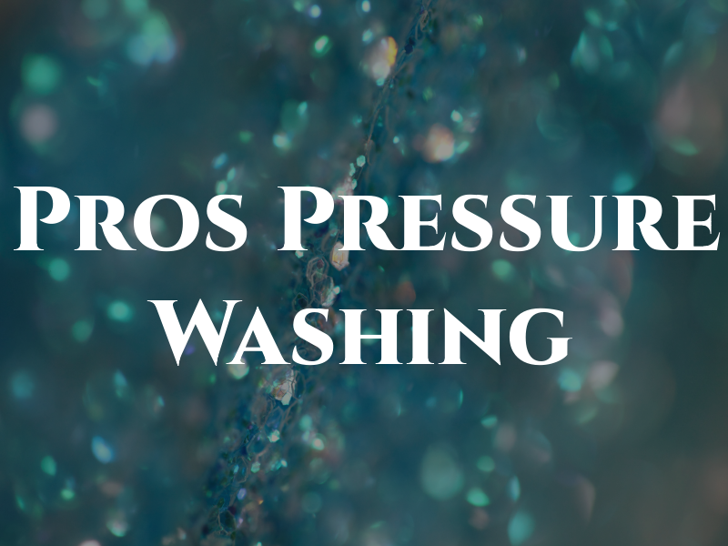ACM Pros Pressure Washing
