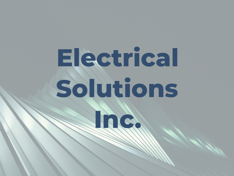 AJI Electrical Solutions Inc.