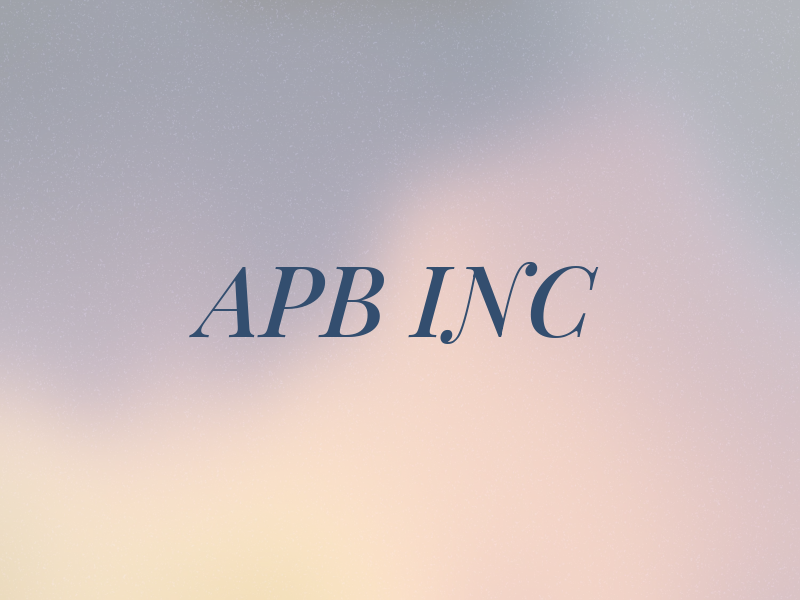 APB INC