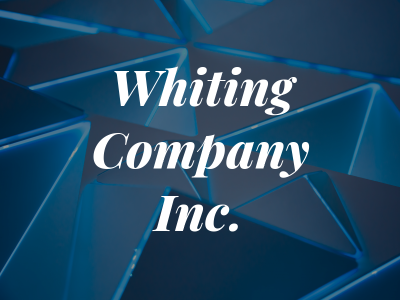APB Whiting Oil Company Inc.