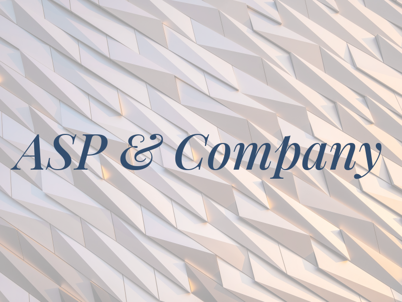 ASP & Company