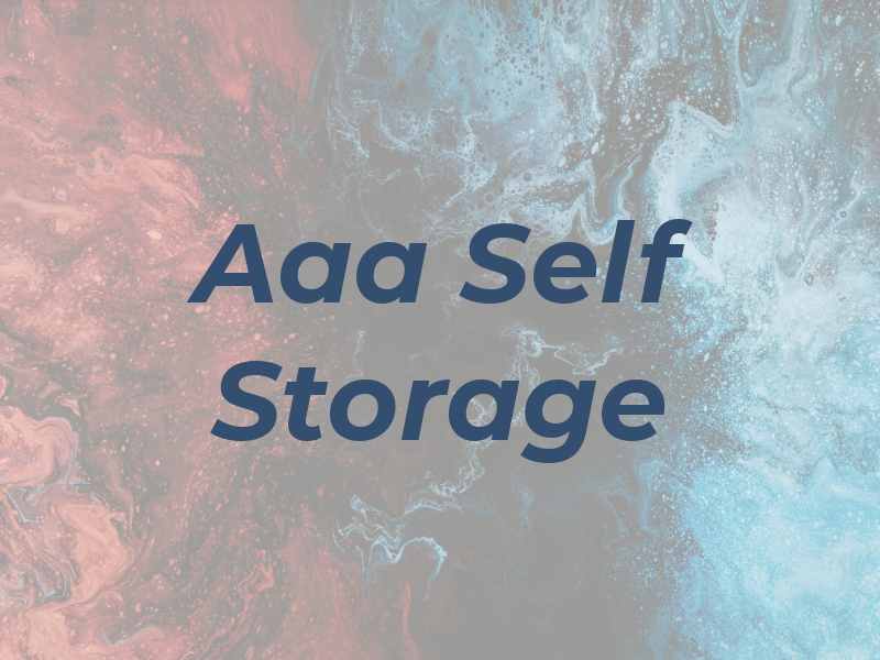 Aaa Self Storage