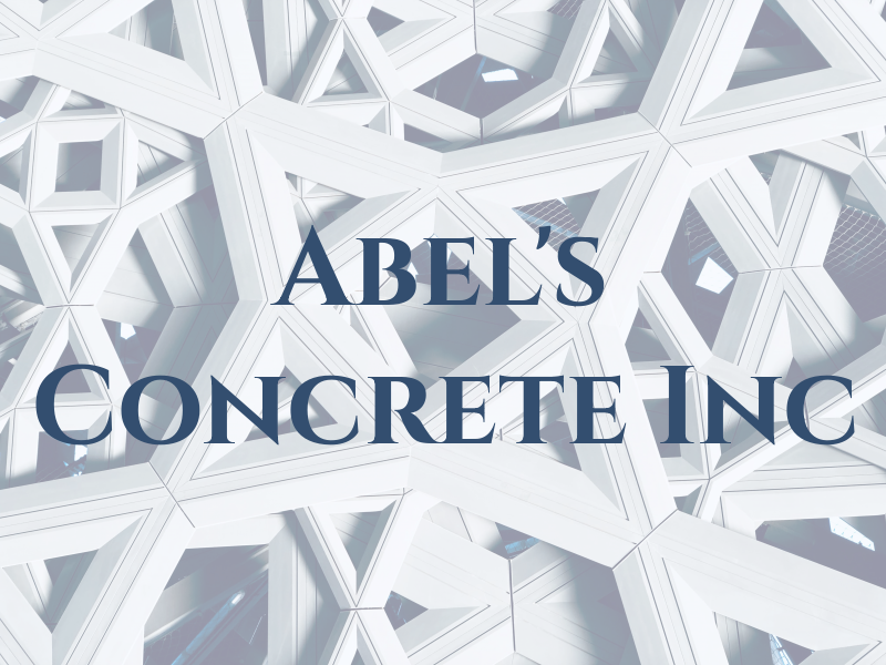 Abel's Concrete Inc