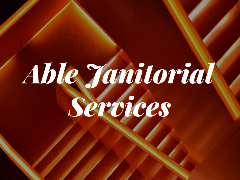 Able Janitorial Services