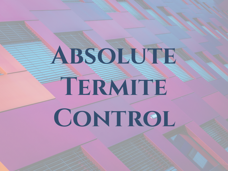 Absolute Termite Control Inc