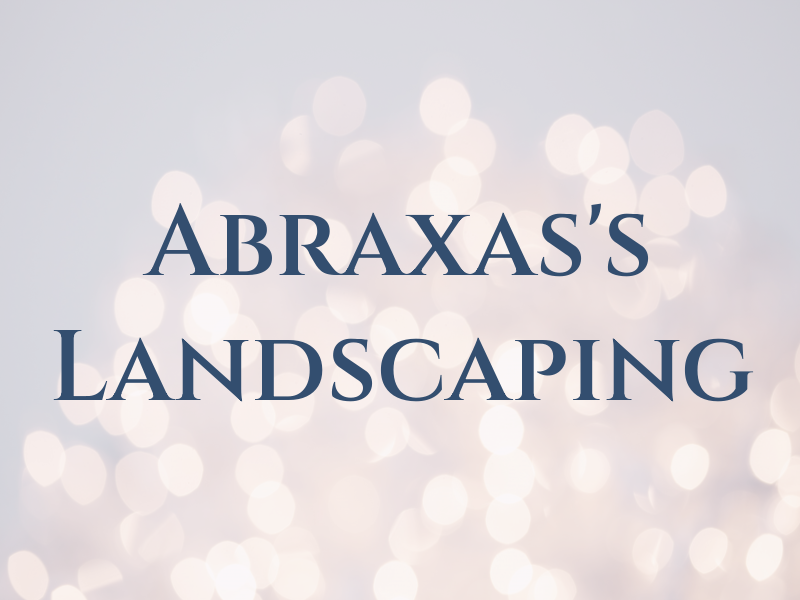 Abraxas's Landscaping