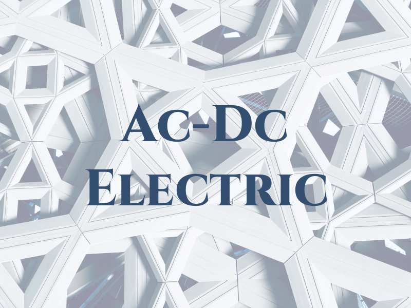 Ac-Dc Electric