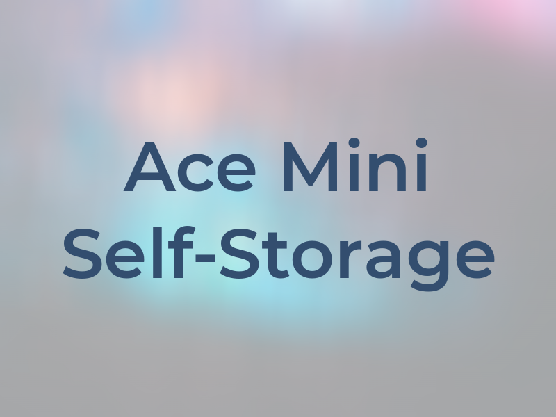 Ace Mini Self-Storage