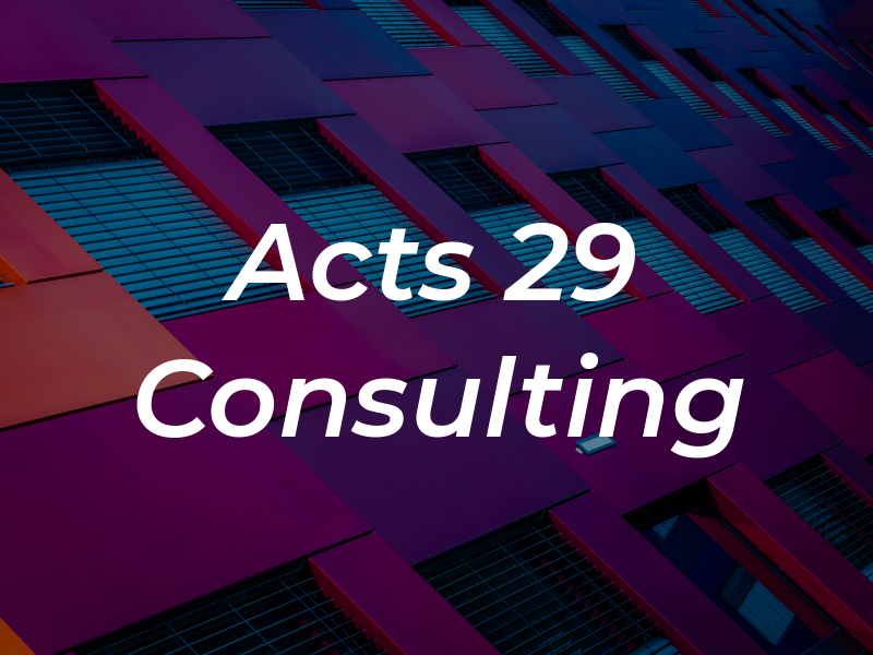 Acts 29 Consulting