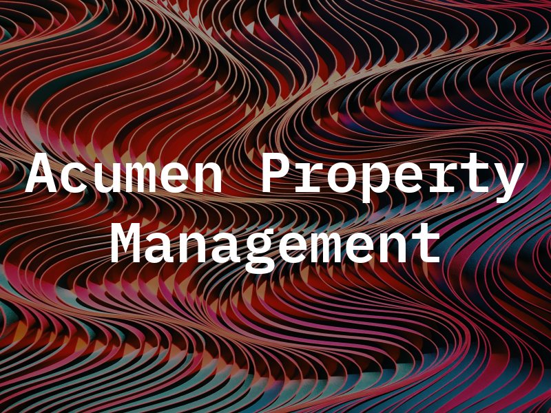 Acumen Property Management
