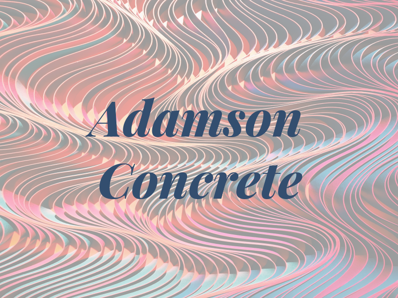 Adamson Concrete