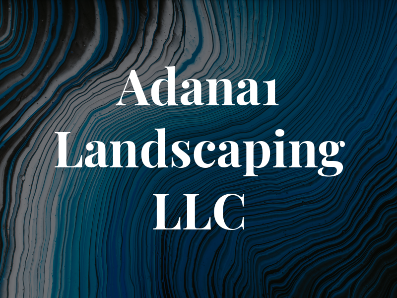 Adana1 Landscaping LLC
