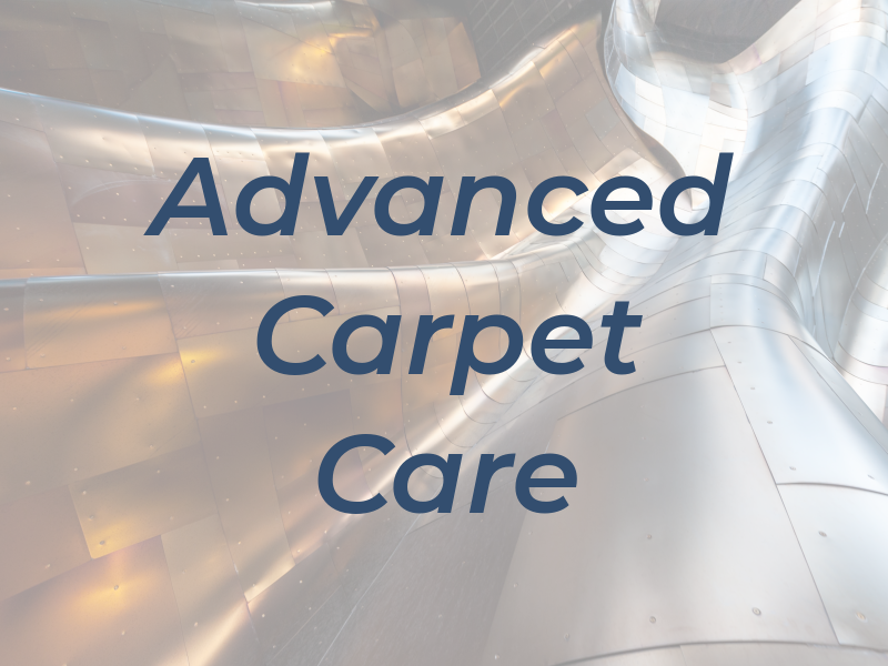Advanced Carpet Care