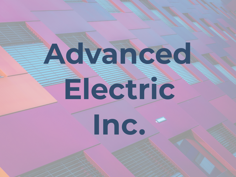Advanced Electric Inc.