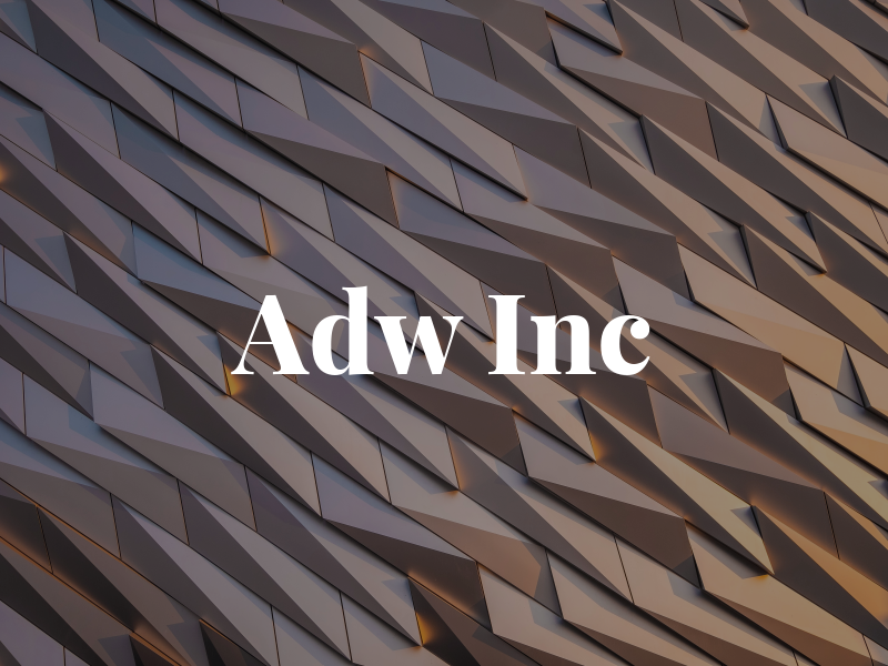Adw Inc