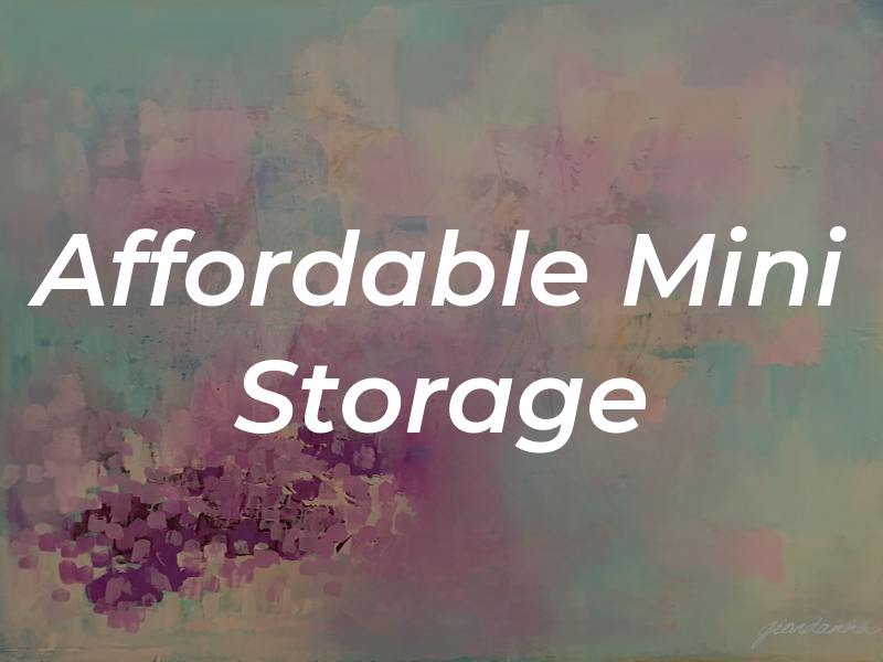 Affordable Mini Storage