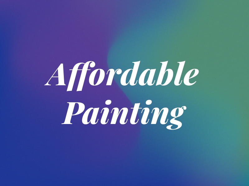Affordable Painting