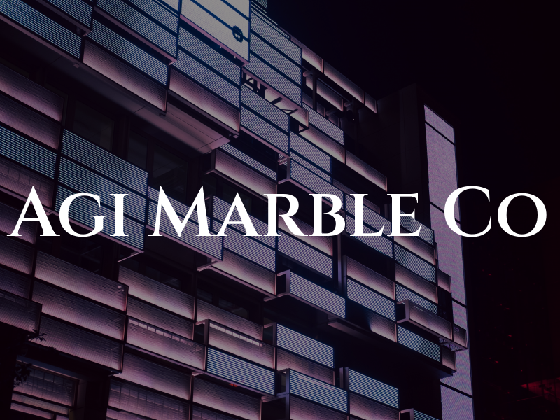 Agi Marble Co