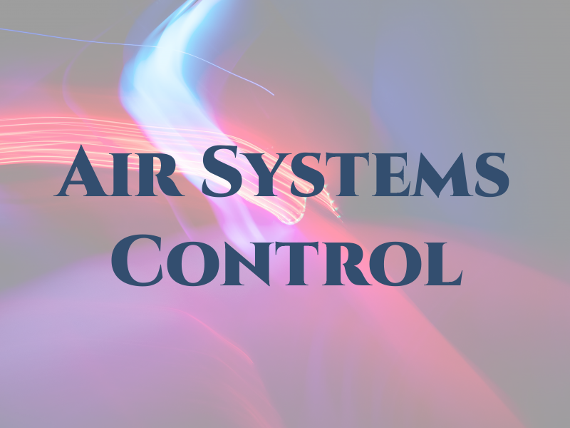 Air Systems Control