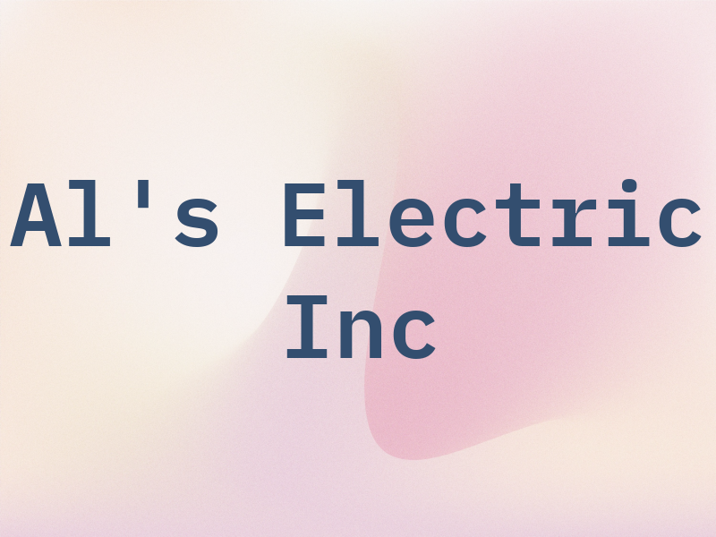Al's Electric Inc